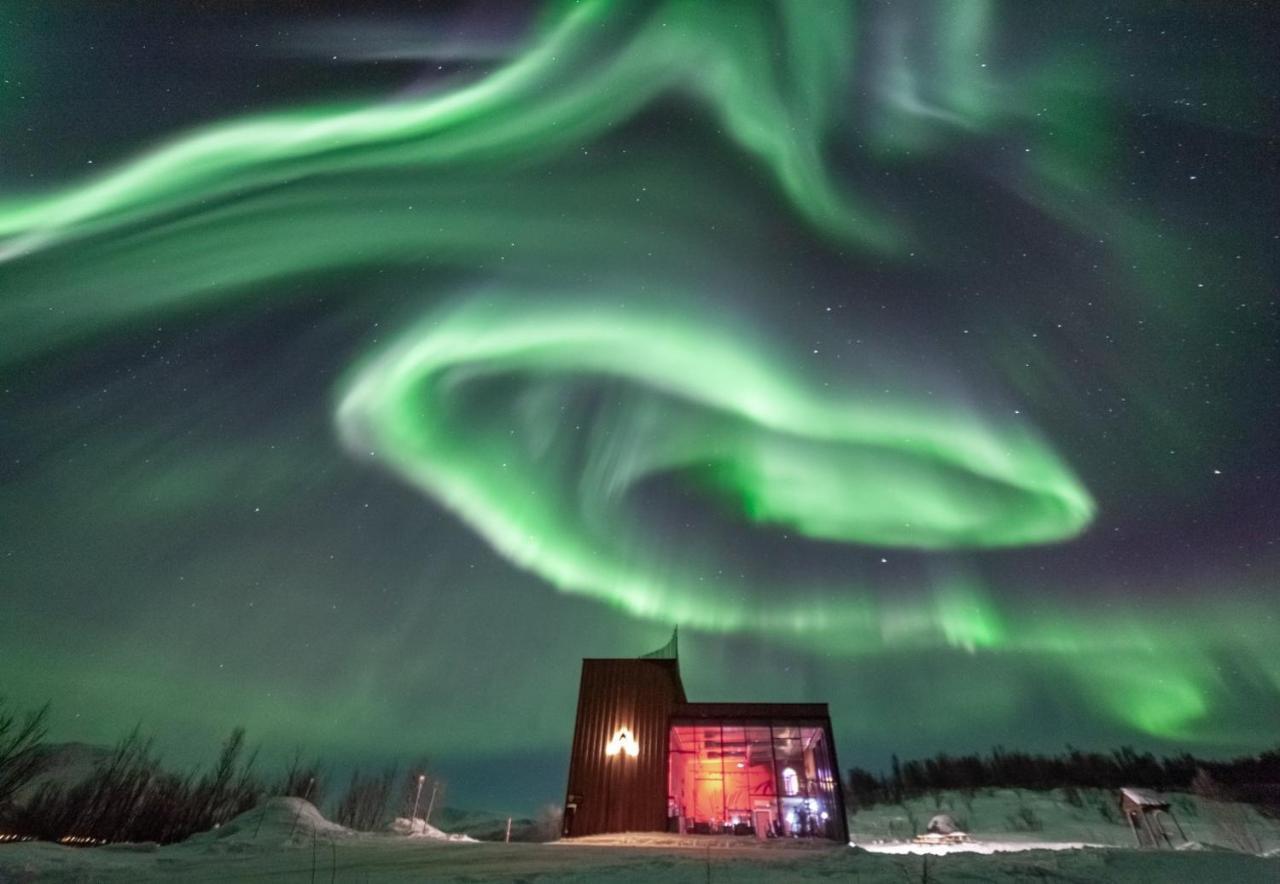 Aurora Fjord Cabins Lyngseidet Exterior photo