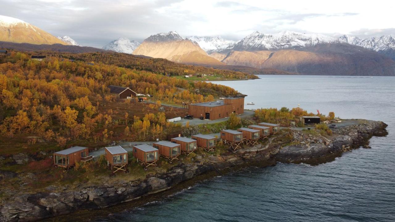 Aurora Fjord Cabins Lyngseidet Exterior photo