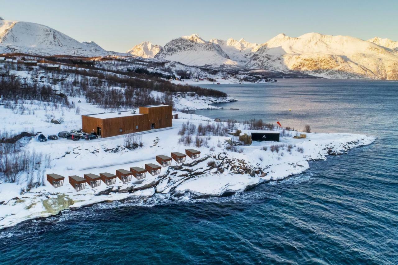 Aurora Fjord Cabins Lyngseidet Exterior photo