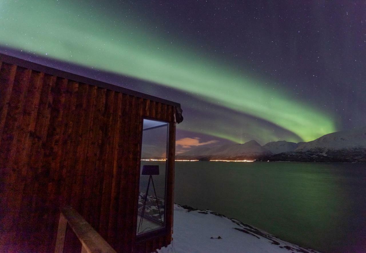 Aurora Fjord Cabins Lyngseidet Exterior photo